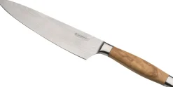Le Creuset Køkkenknive & Sakse<Kokkekniv m/ oliventræsskaft 20cm
