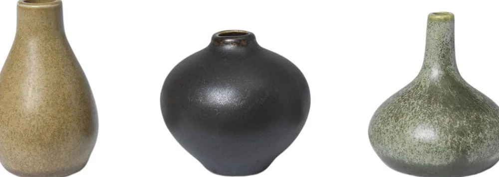 Ferm Living Vaser & Urtepotteskjulere<Komo Mini Vases - Set of 3 - Calm