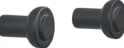 Zone Knager & Knagerækker<Krog Sensu 2,5 x 3 cm 2 stk. Black Birk