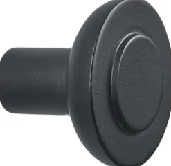 Zone Knager & Knagerækker<Krog Sensu 5 x 4,2 cm Black Birk