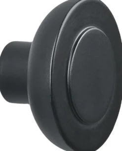 Zone Knager & Knagerækker<Krog Sensu 7,5 x 4,5 cm Black Birk