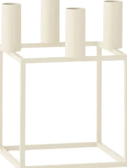 Audo Copenhagen Adventsstager<Kubus 4 - Ivory