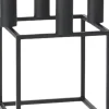 Audo Copenhagen Adventsstager<Kubus 4, Candle Holder, Black