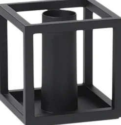 Audo Copenhagen Lys & Lysestager<Kubus 1, Candle Holder, Black