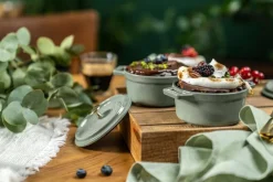 Staub Gryder & Pander<La Cocotte Mini Cocotte 10 cm, Rund, Eukalyptus, Støbejern