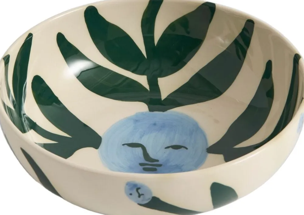 Hay Tallerkener|Skåle & Fade<La Pittura Bowl - Ø18 - Moon face vine