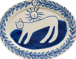 Hay Skåle & Fade<La Pittura Oval Serving Platter - L36,5 - Charlotte