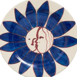 Hay Tallerkener<La Pittura Plate - Ø28,5 - Deep blue flower