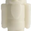 Uyuni Elektriske Julelys<LED candle, Nutcracker, Oyster grey, Smooth, 7x21 cm