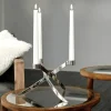 Uyuni Lys & Lysestager|Elektriske Julelys<LED Taper Candle - twin pack - Nordic White - 2,3 x 20 cm