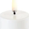 Uyuni Lys & Lysestager|Elektriske Julelys<LED tealight 400~ battery incl., Nordic white wax, Smooth, 4x2,1 cm