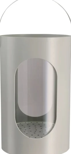 Ekta Living Lanterner<Light house lantern, Big, Light grey, 22x35 cm