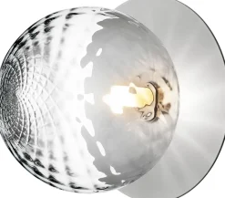 Nuura Væglamper|Loftlamper<Liila 1 Large IP44 Light silver /optic