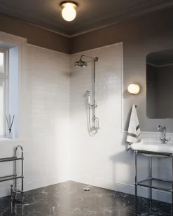 Nuura Loftlamper<Liila 1 Large IP44 Nordic gold / opal