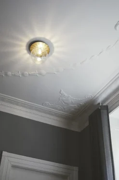 Nuura Loftlamper<Liila 1 Large IP44 Nordic gold / optic clear