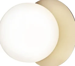 Nuura Væglamper|Loftlamper<Liila 1 Medium IP44 , nordic gold / opal