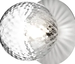 Nuura Væglamper|Loftlamper<Liila 1 Medium IP44, light silver / optic clear