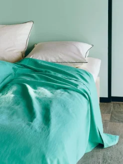 Hay Sengetæpper<Linen Bedspread-240 x 260-Emerald green