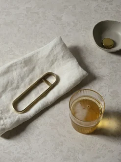Ferm Living Juletekstiler<Linen Napkins - Set of 2 - Natural