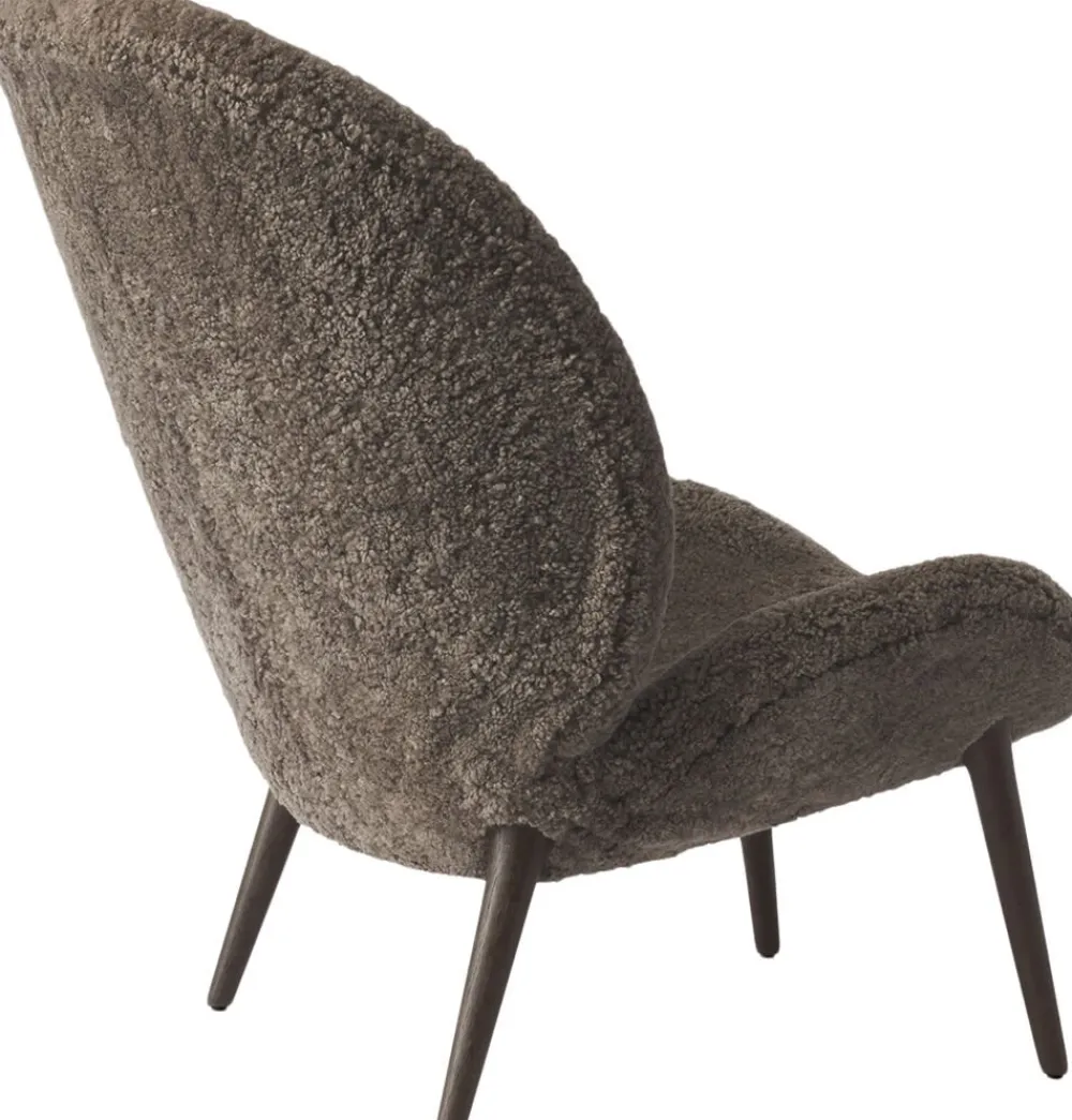 Vipp Møbler<Lodge Lounge Dark Oak Curly col. 07
