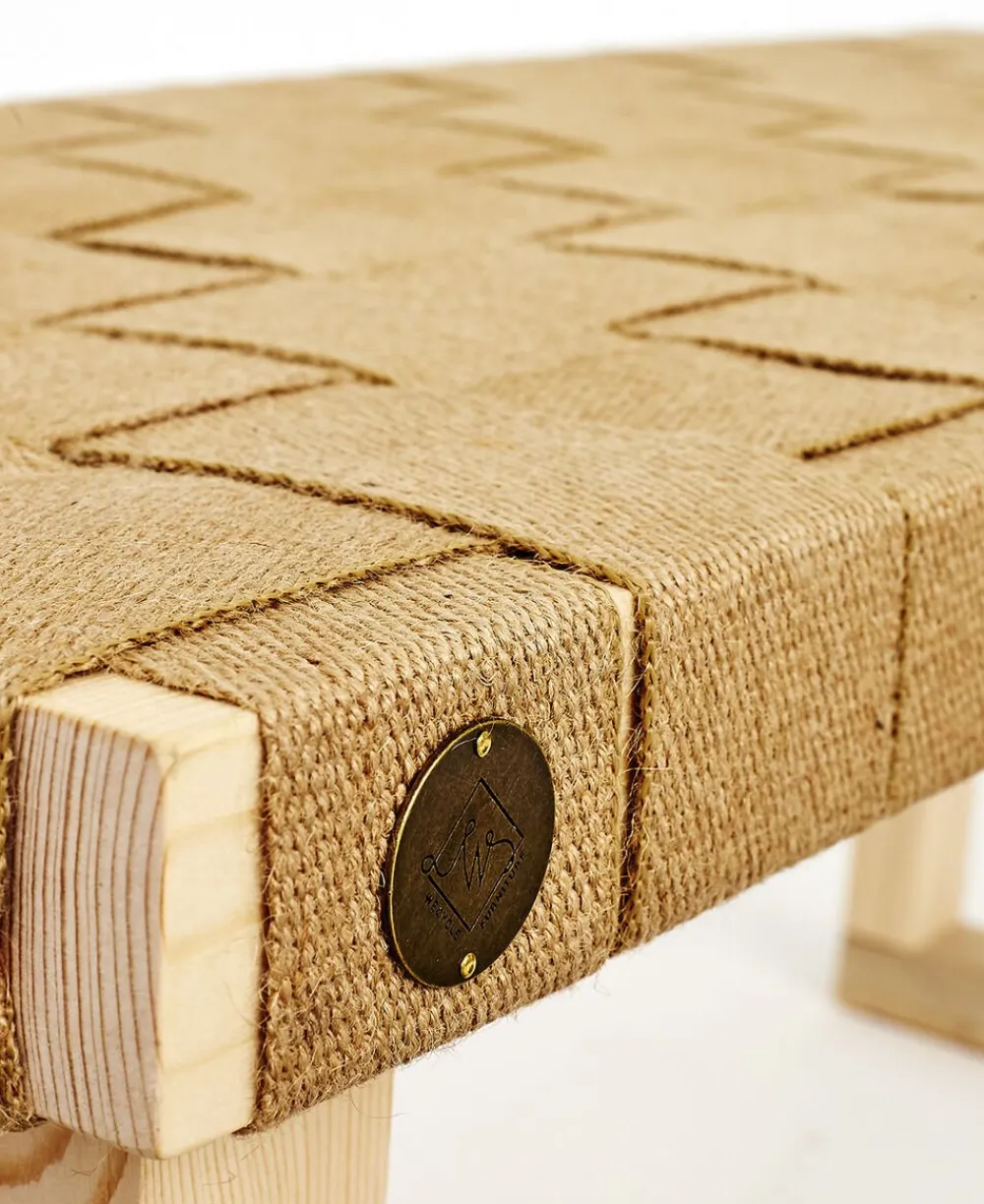 WeCycle Furniture Møbler<Luna Bænk Natur