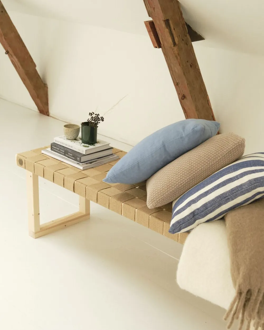 WeCycle Furniture Møbler<Luna Bænk Natur