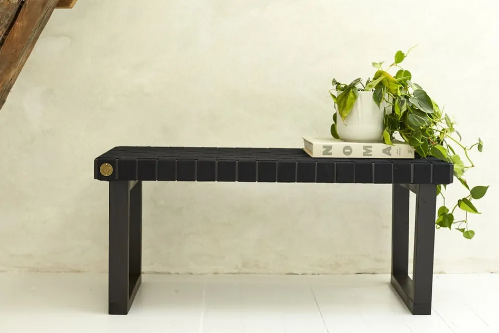 WeCycle Furniture Møbler<Luna Bænk Sort