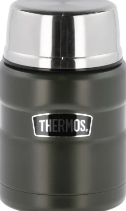 Thermos Opbevaring<Madtermoflaske Stainless King 470 ml Army