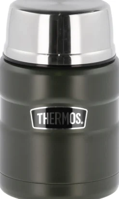 Thermos Opbevaring<Madtermoflaske Stainless King 470 ml Army