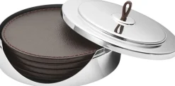 Georg Jensen Tekstiler Til Borddækning<MANHATTAN COASTER 4 PCS