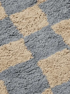 Ferm Living Gulvtæpper<Mara Washable Rug - Mist Blue/Warm Sand