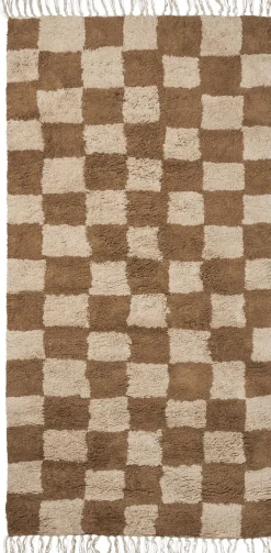 Ferm Living Gulvtæpper<Mara Washable Rug - Tan/Warm Sand