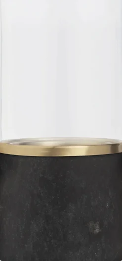 Uyuni Lanterner<Marble lantern, Galaxy black, 8x17,1 cm