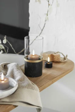 Uyuni Lanterner<Marble lantern, Galaxy black, 8x17,1 cm