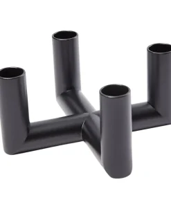 Uyuni Adventsstager<MATRIX Candle Holder - 4'arm Mini Taper - Matte Black - 7,5