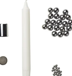 GEJST Lys & Lysestager|Adventsstager<MOLEKYL 4 Chrome