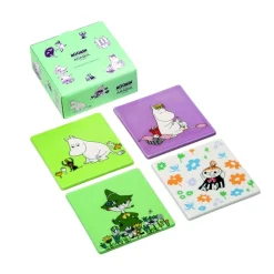Moomin Arabia Tilbehør Til Bordet<bordskånere sæt 4stk Klassikere Genanvendt Interiør