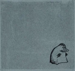 Moomin Arabia Håndklæder<håndklæde 25x25 Måren grå GOTS