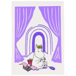Moomin Arabia Tekstiler Til Køkkenet<50x70cm viskestykke Snorkfrøkken GOTS