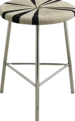 Nordal Møbler<MORICE stool, low - black/ivory