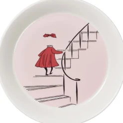 Moomin Arabia Tallerkener<MUMI 19CM TALLERKEN NINNI PUDDER