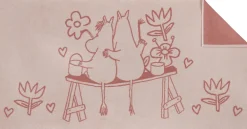 Moomin Arabia Håndklæder<Mumi håndklæde, love Rosa