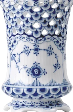 Royal Copenhagen Vaser & Urtepotteskjulere<Musselmalet Helblonde Vase 11 cm