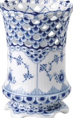 Royal Copenhagen Vaser & Urtepotteskjulere<Musselmalet Helblonde Vase 11 cm