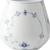 Royal Copenhagen Vaser & Urtepotteskjulere<Musselmalet Riflet 20,5 cm vase - stor