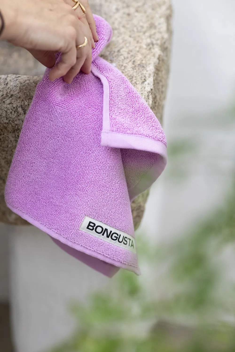 Bongusta Håndklæder<Naram Guest Towels Soft fuchsia