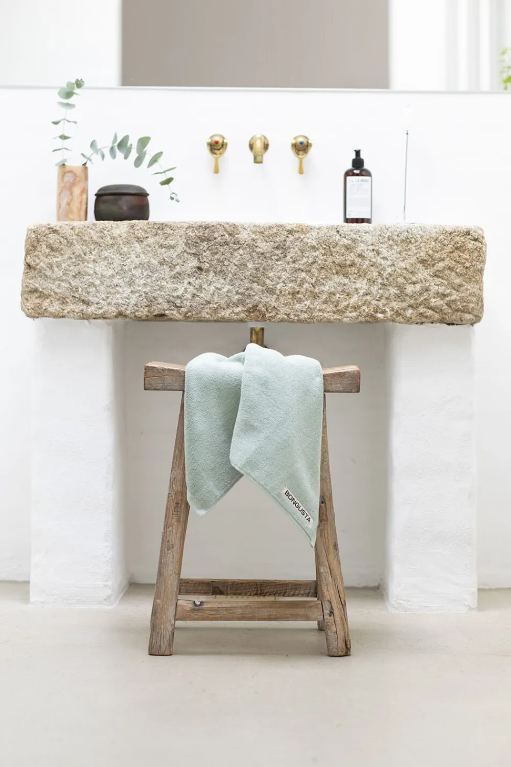 Bongusta Håndklæder<Naram Guest Towels Silver sage