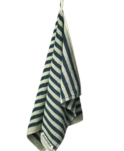 Bongusta Håndklæder<Naram Wash Cloth Sea foam & deep teal