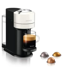 Nespresso Kaffe & Te<Vertuo Next Coffee Machine Delonghi, White