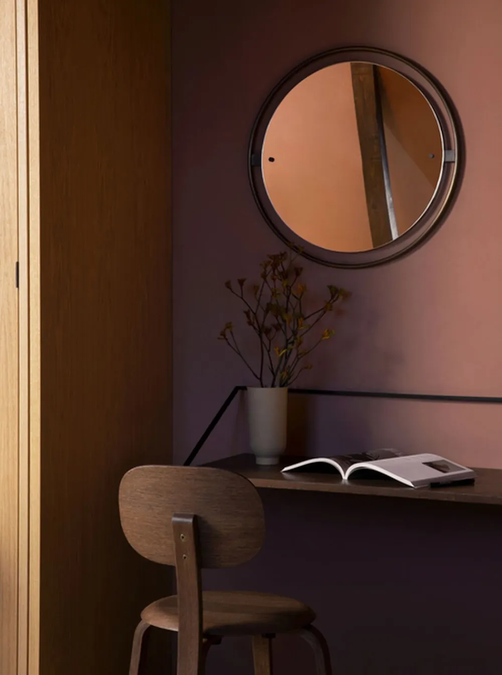 Audo Copenhagen Spejle<Nimbus, Mirror Ø60, Bronzed Brass